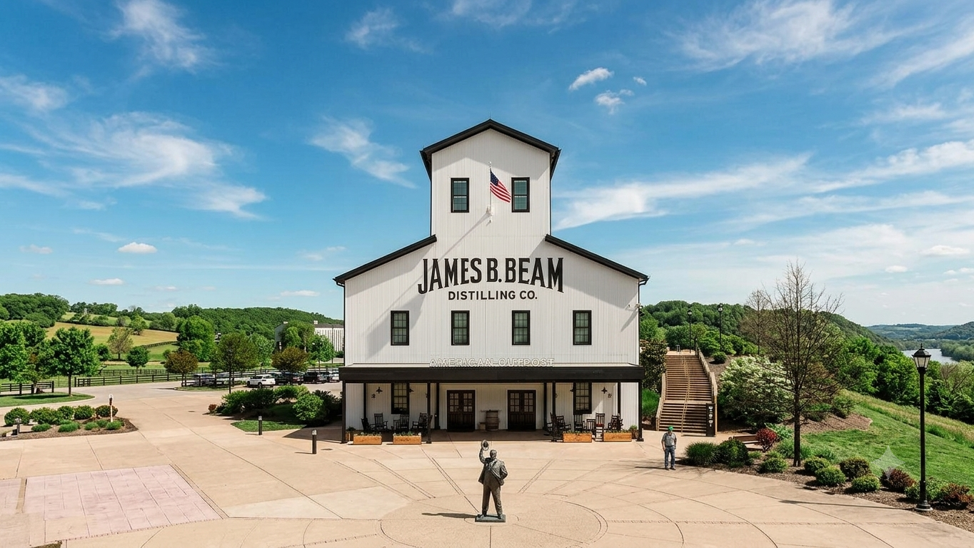 James B. Beam Distilling Co. campus in Clermont, Kentucky.