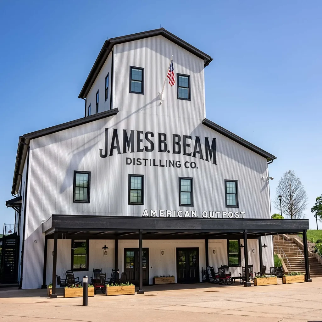 The American Outpost building at James B. Beam Distilling Co.