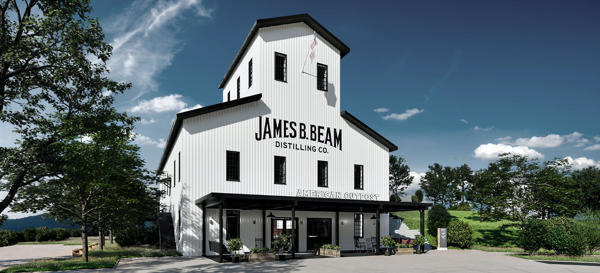 James B. Beam Distilling Co in Kentucky