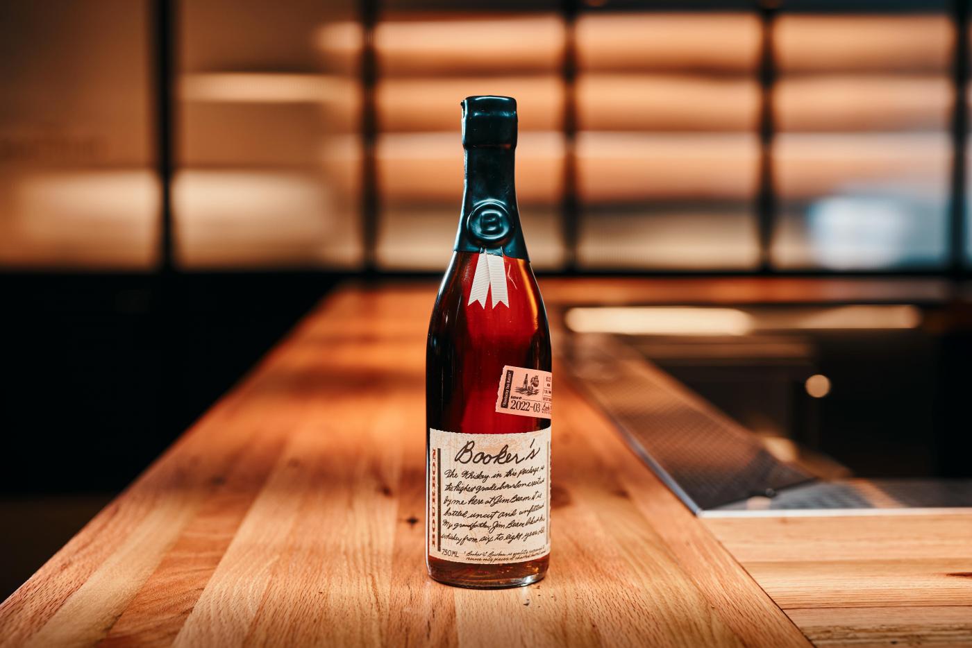 Booker's Bourbon Bottle Image. bottle image