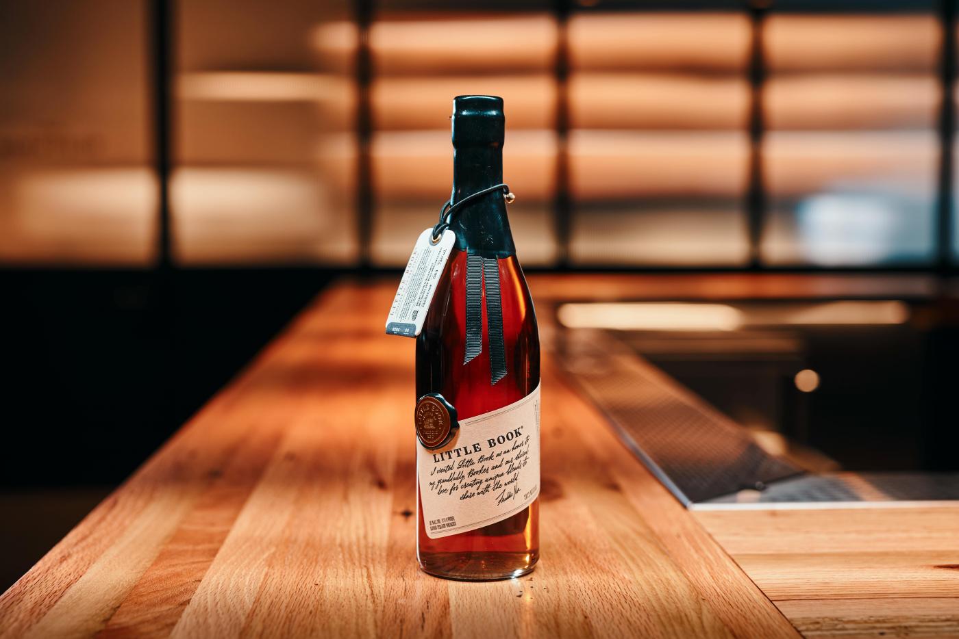 Little Book Bourbon Bottle Image. bottle image