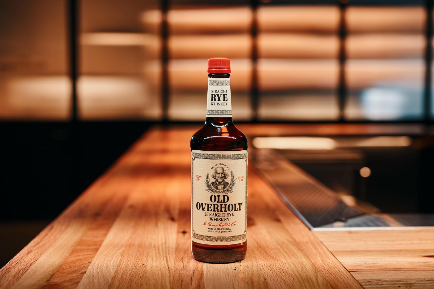 Old Overholt Bourbon bottle image