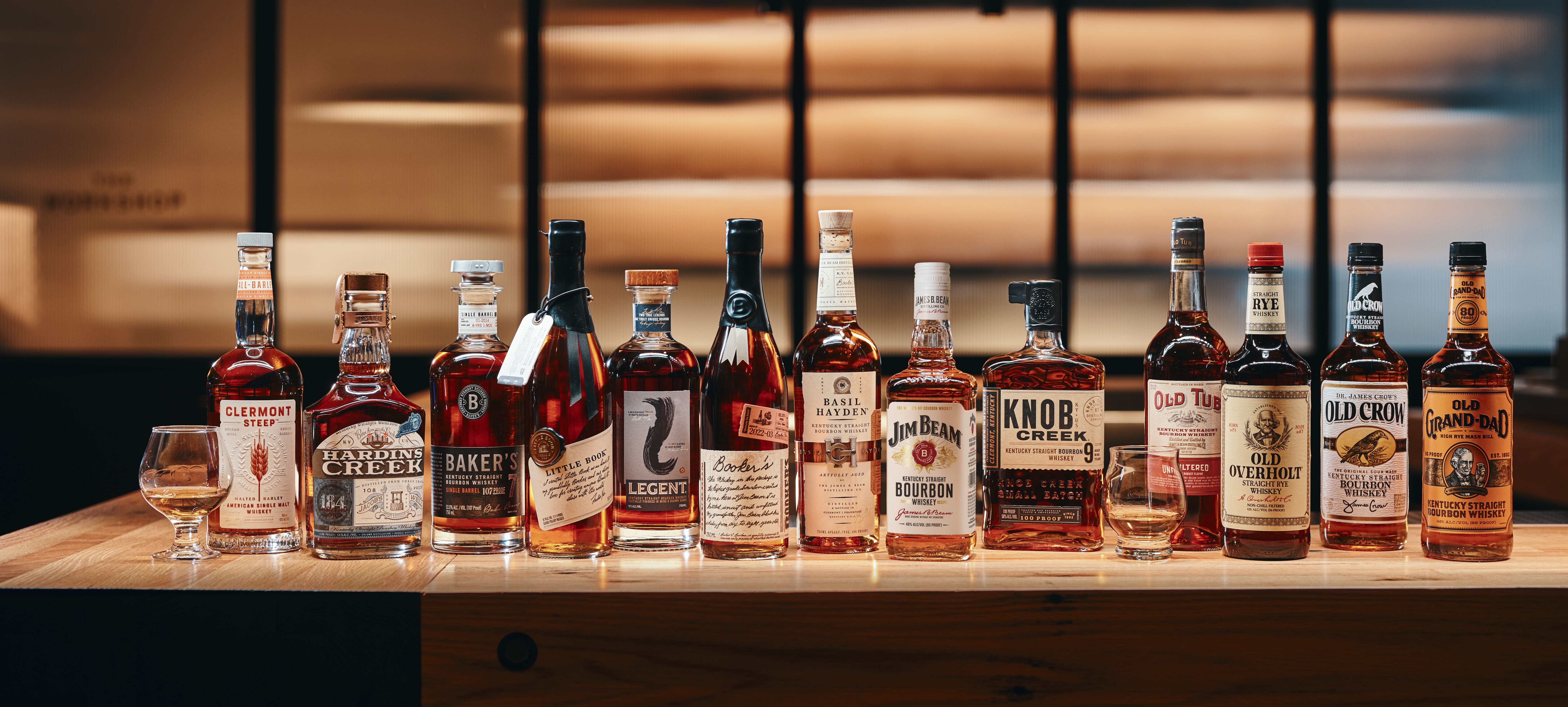 Bottle images of all American Whiskeys Brands