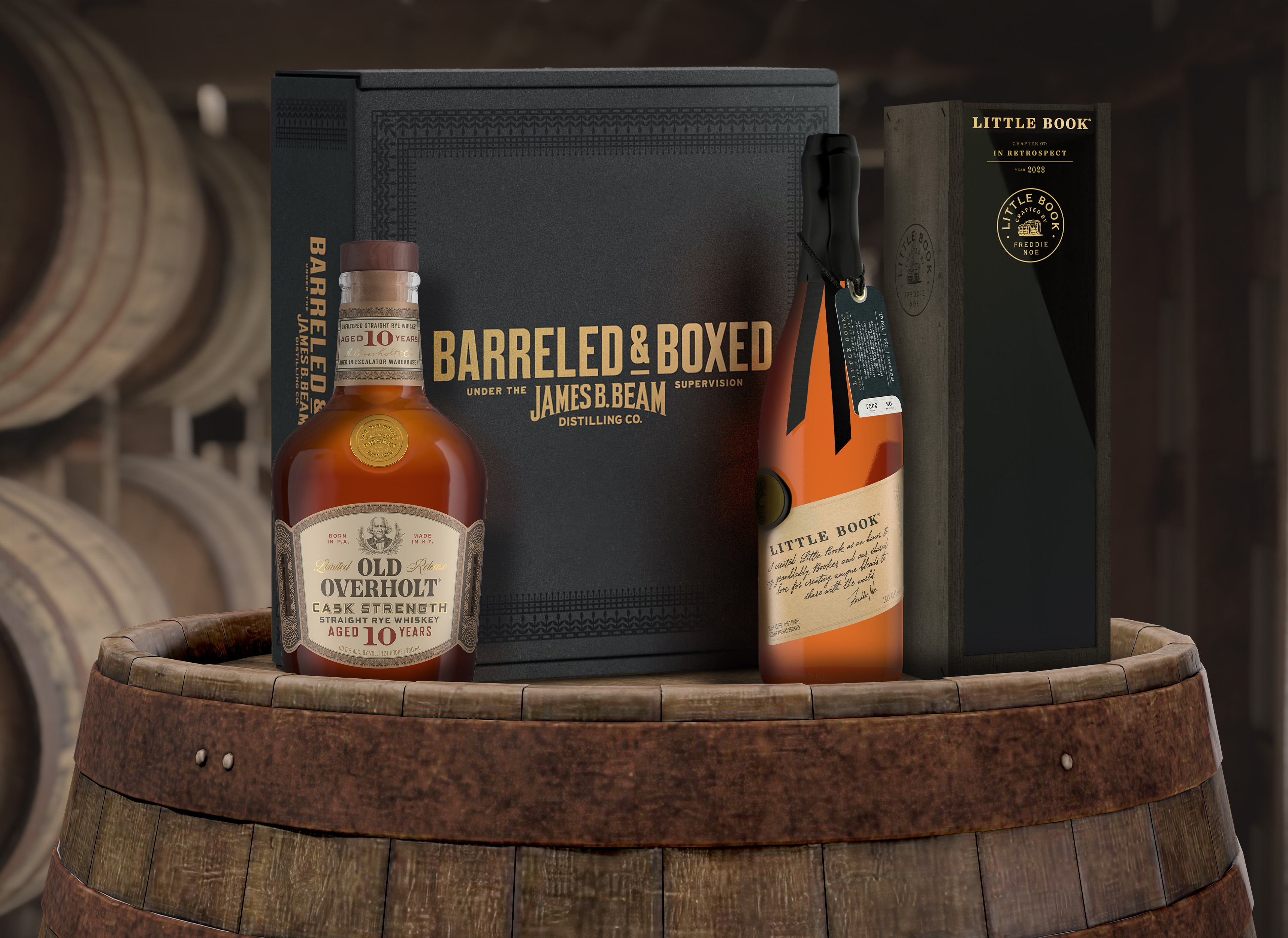 Old Overholt Cask Strength 10 Year and Little Book Chapter 8