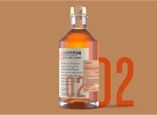 A bottle of Distillers' Share 02