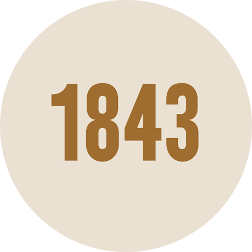 1843 logo