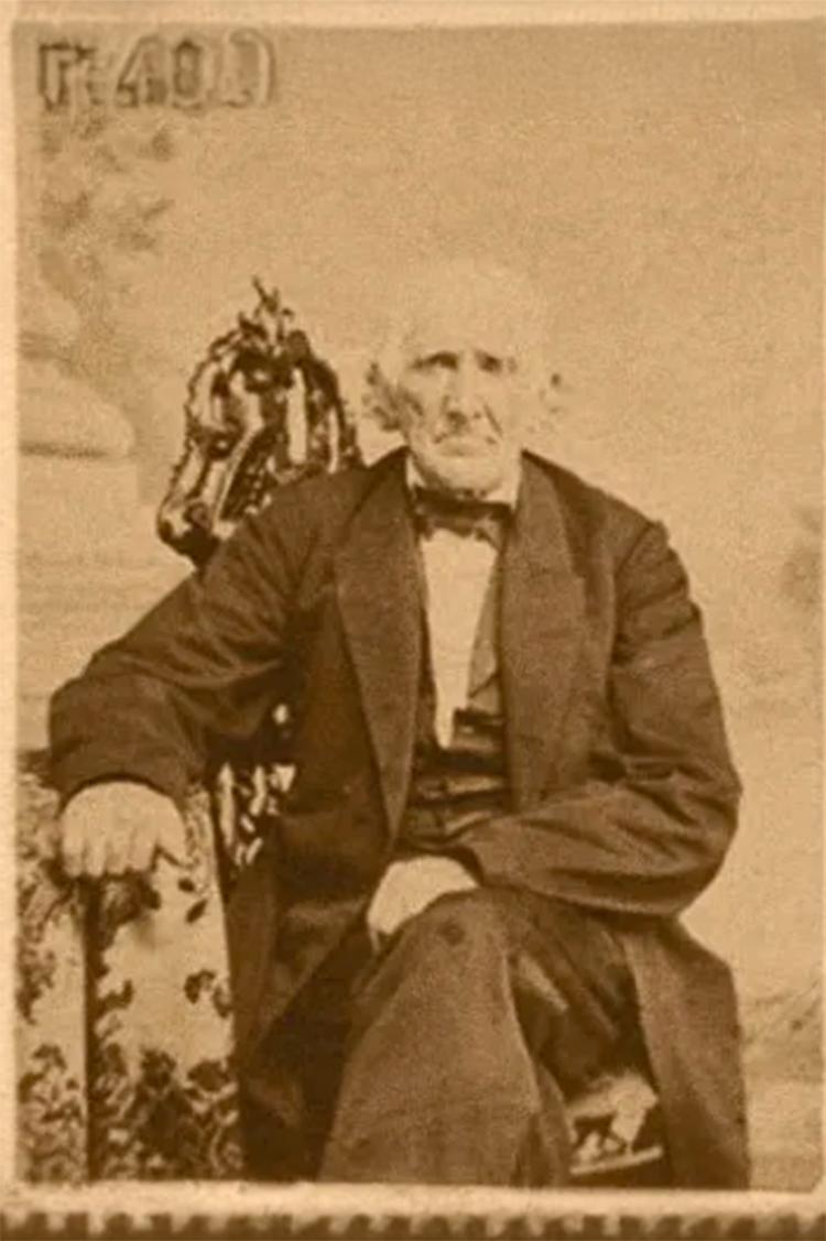 overholt story 1810-seated man