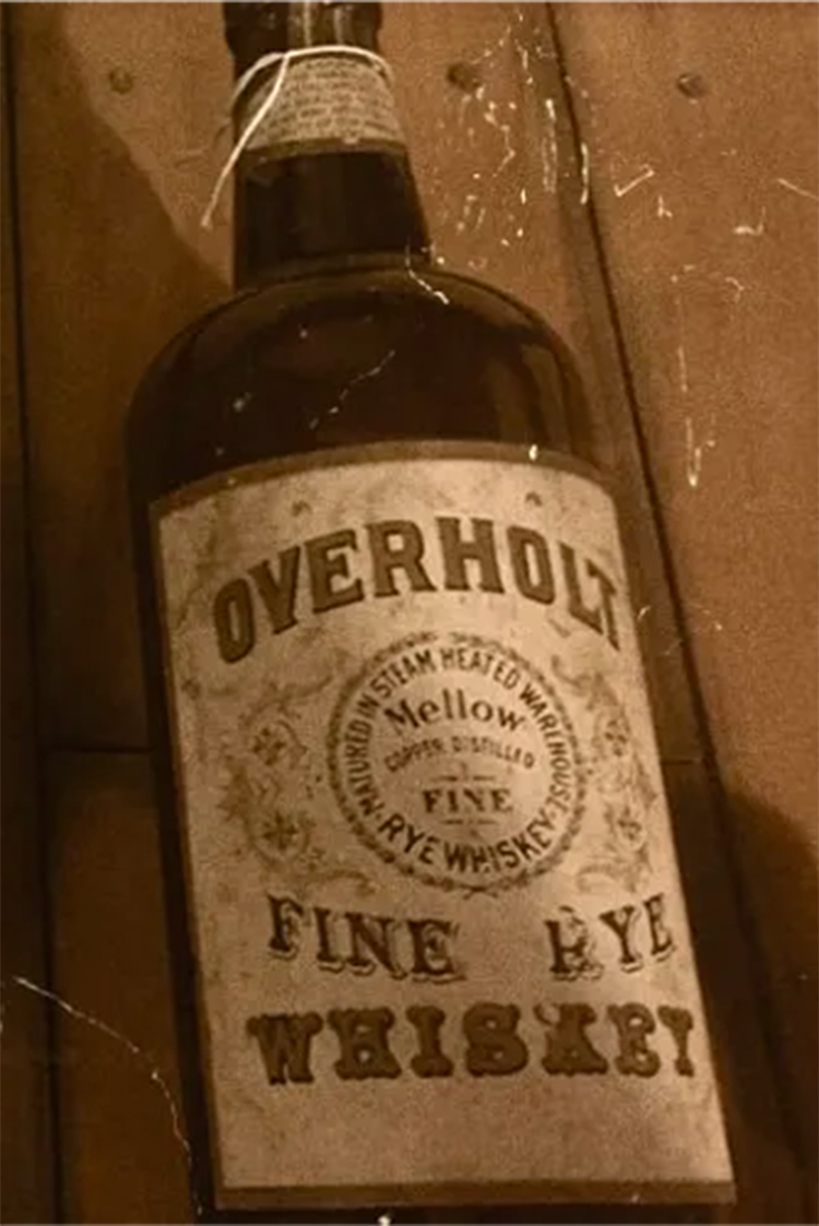 1843 bottle label
