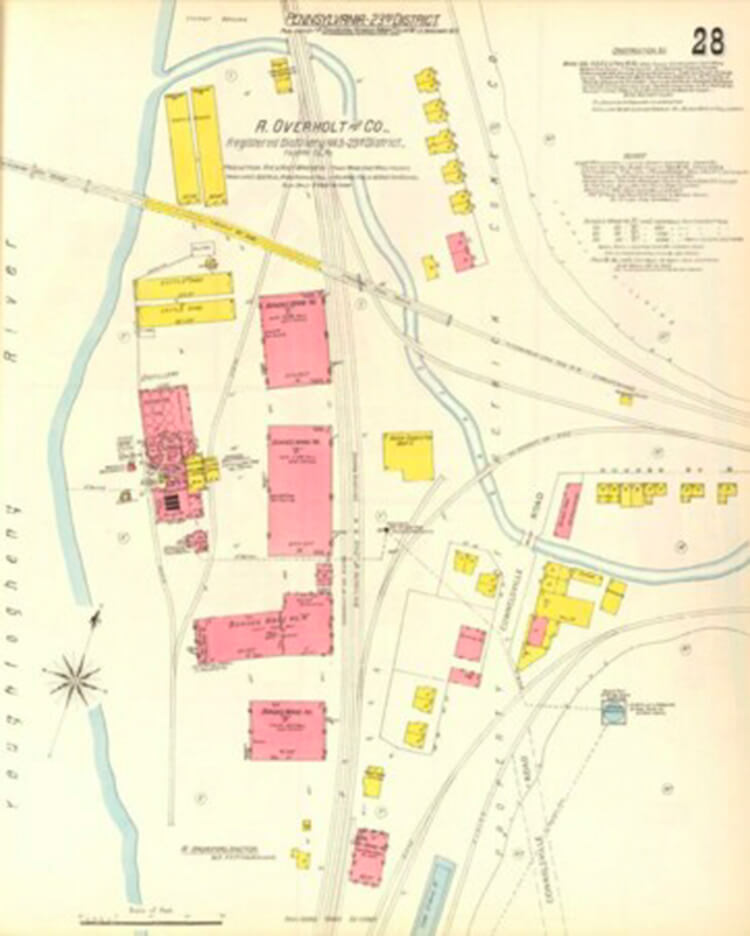 1859 distillery map