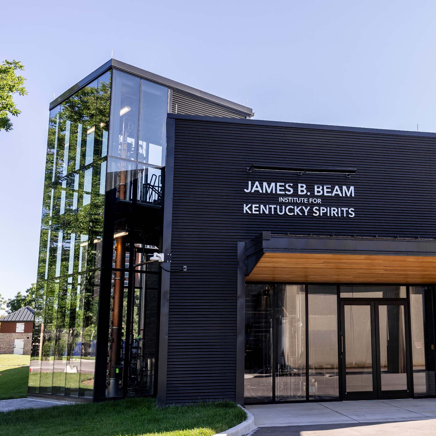 James B. Beam Distilling Co. distillery campus grounds landscape.