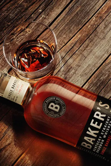 Our bourbon baker story card