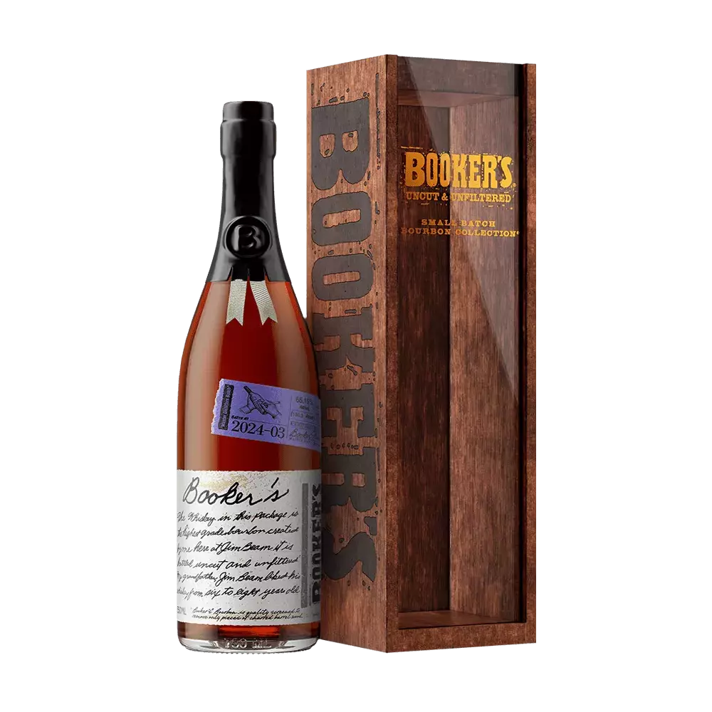 Booker’s bottle batch 2024-03 with box