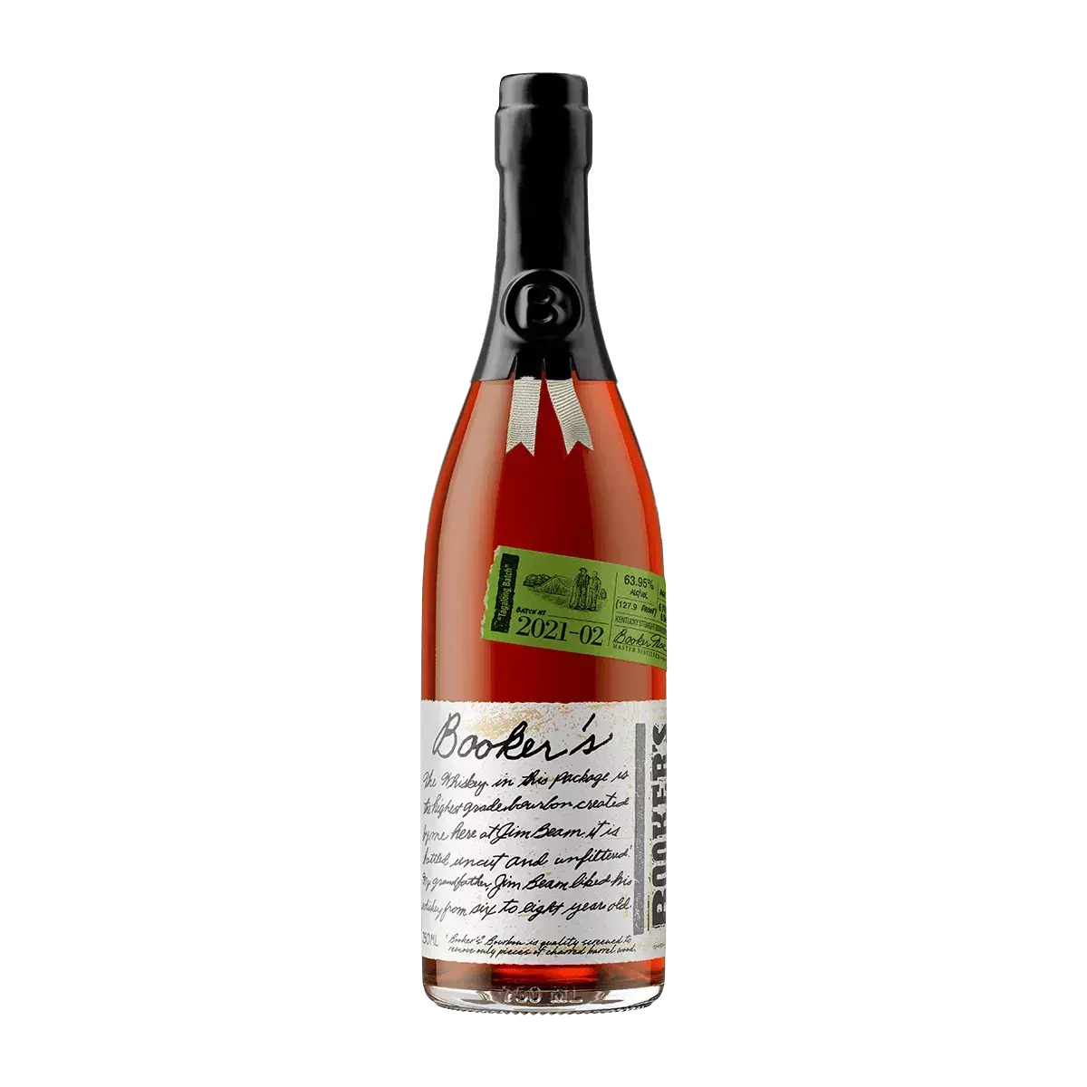 Booker’s bottle batch 2021-02