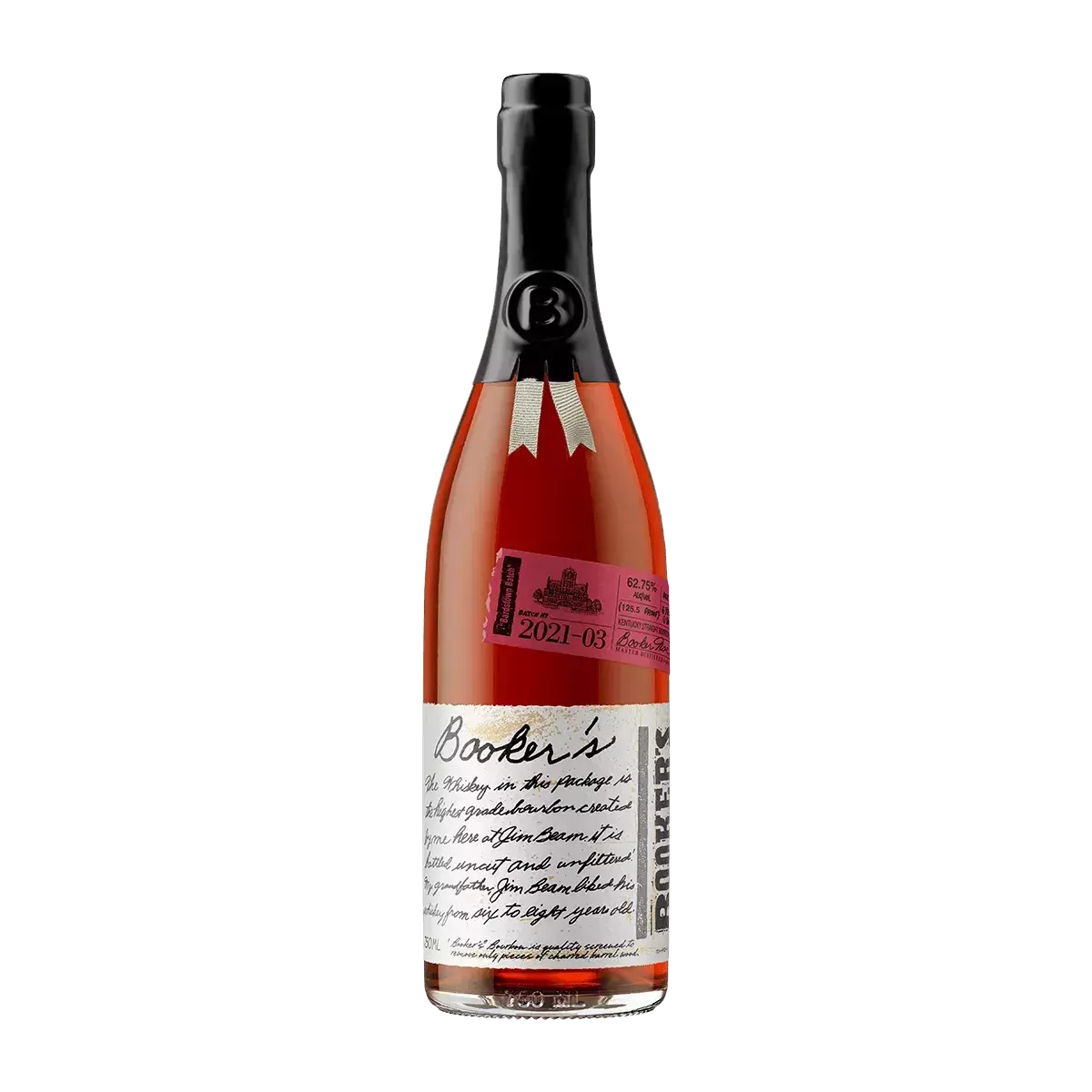 Booker’s bottle batch 2021-03