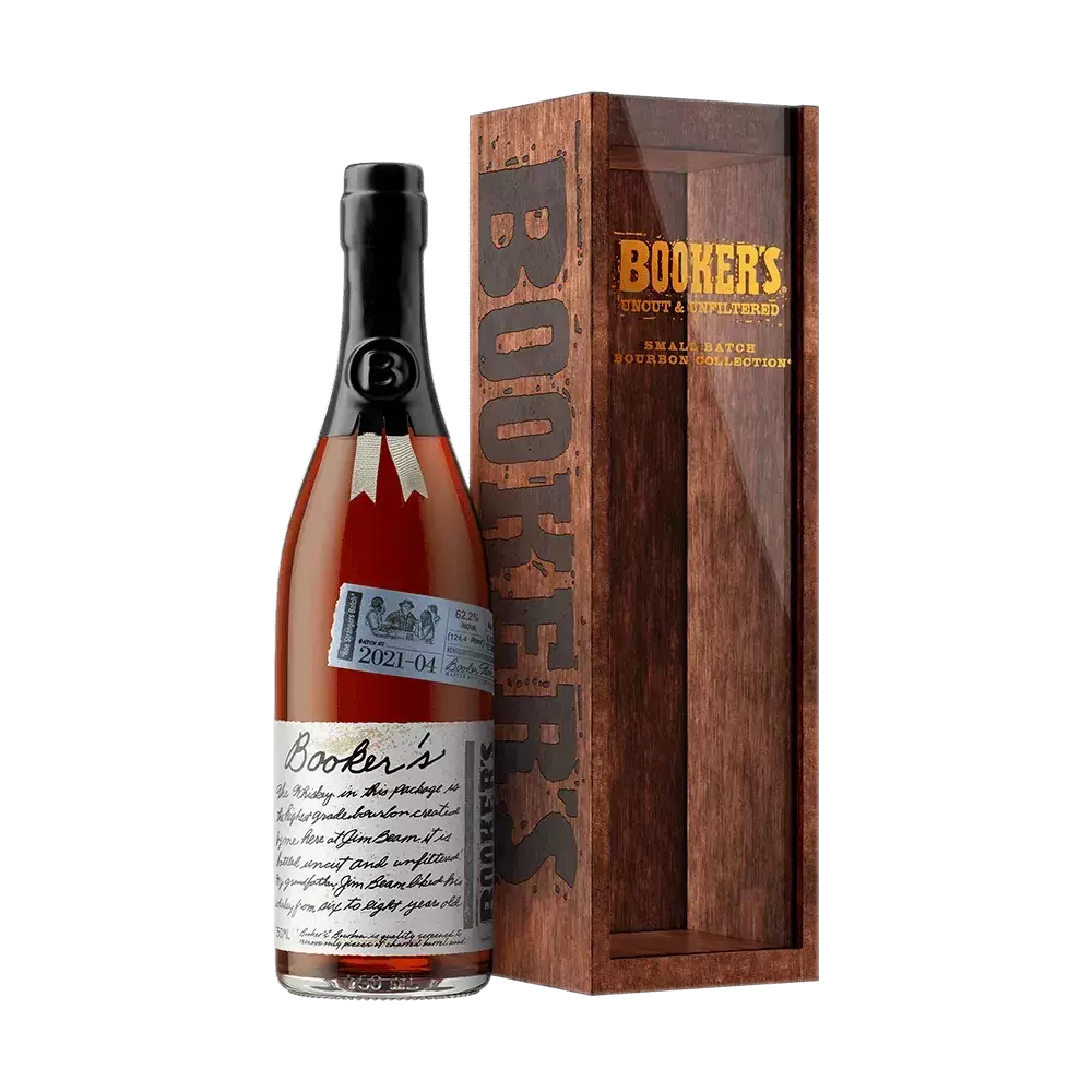 Booker’s bottle batch 2021-04 with box
