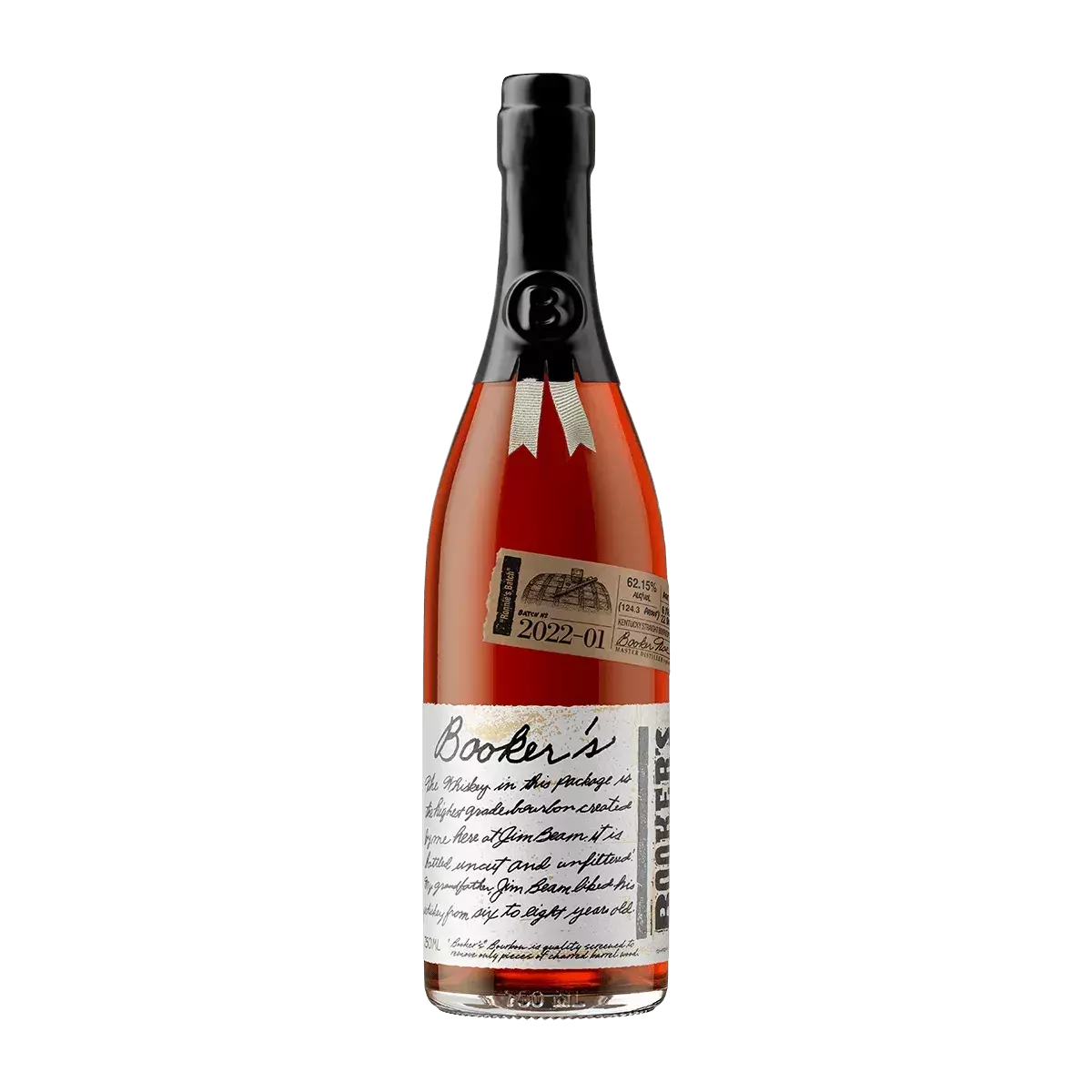 Booker’s bottle batch 2022-01