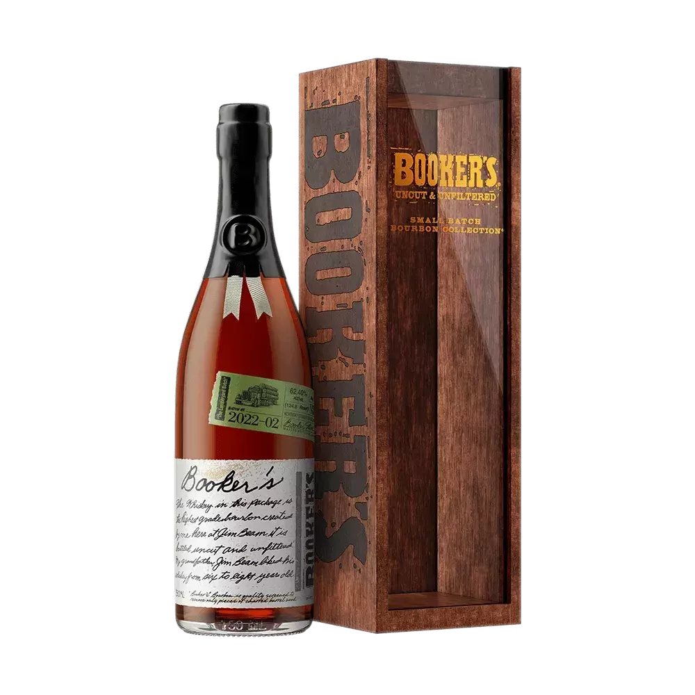 Booker’s bottle batch 2022-02 with box