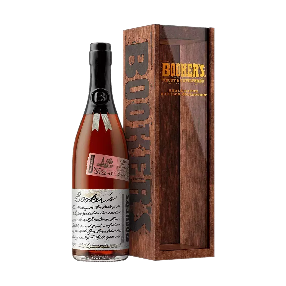 Booker’s bottle batch 2022-03 with box