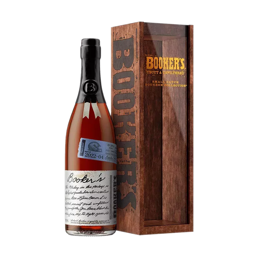 Booker’s bottle batch 2022-04 with box