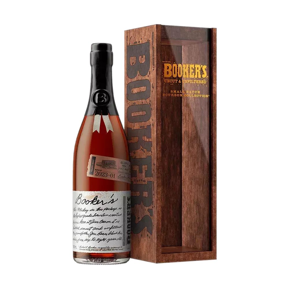 Booker’s bottle batch 2023-01 with box