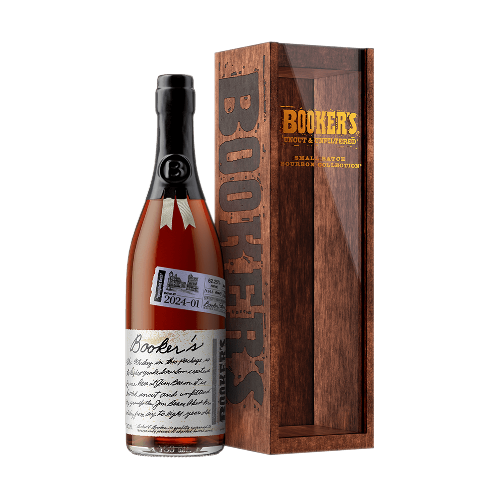 Booker’s bottle batch 2024-01 with box