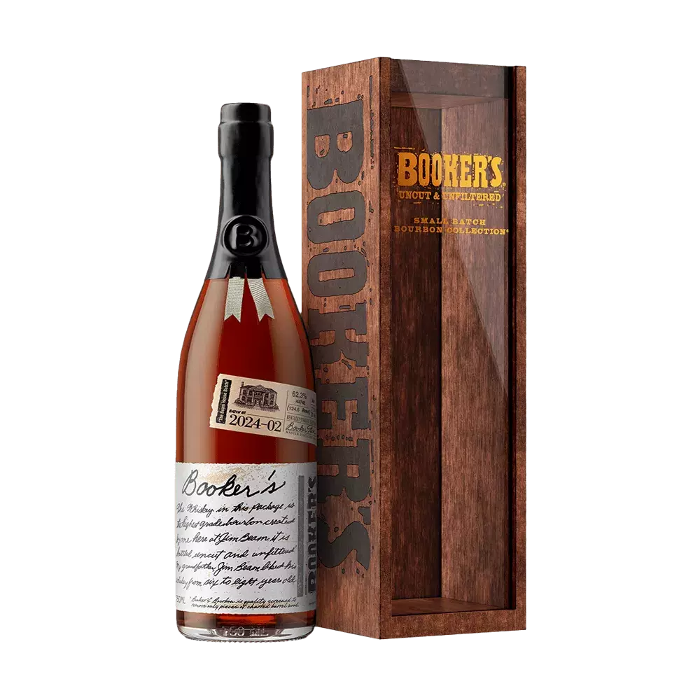 Booker’s bottle batch 2024-02 with box  Content