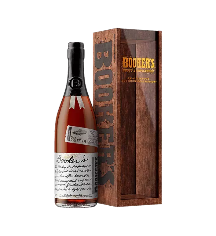 Booker’s bottle batch 2017-01 with box