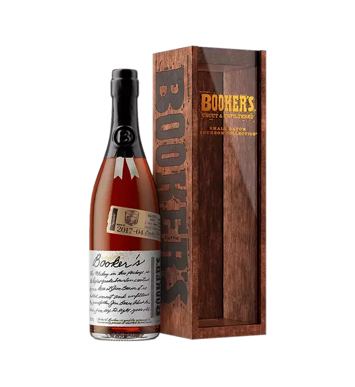 Booker’s bottle batch 2017-04 with box