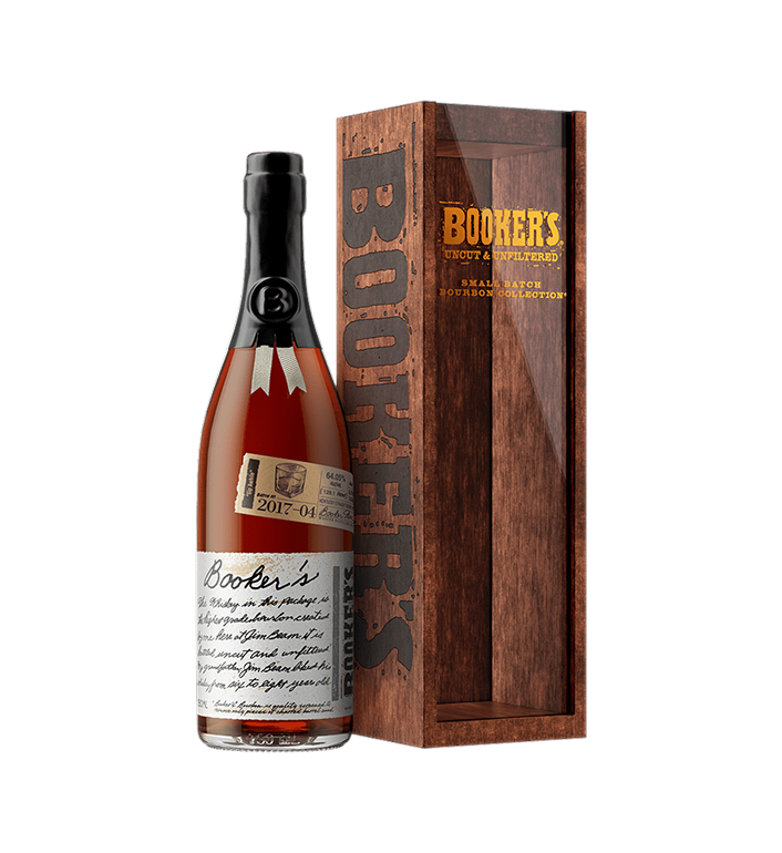 Booker’s bottle batch 2017-04 with box
