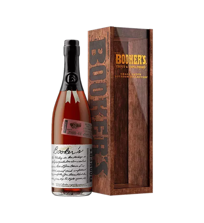 Booker’s bottle batch 2018-01 with box