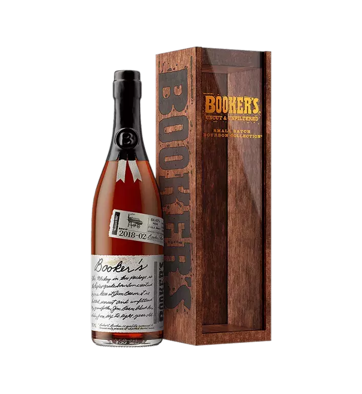Booker’s bottle batch 2018-02 with box