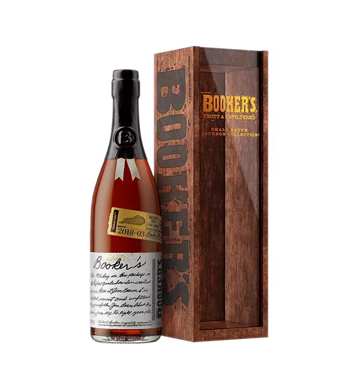 Booker’s bottle batch 2018-03 with box