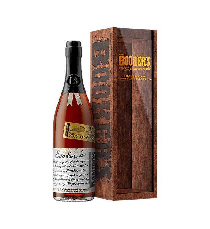 Booker’s bottle batch 2018-03 with box