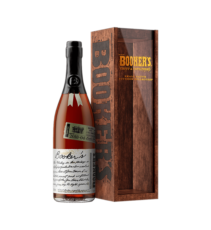 Booker’s bottle batch 2018-04 with box