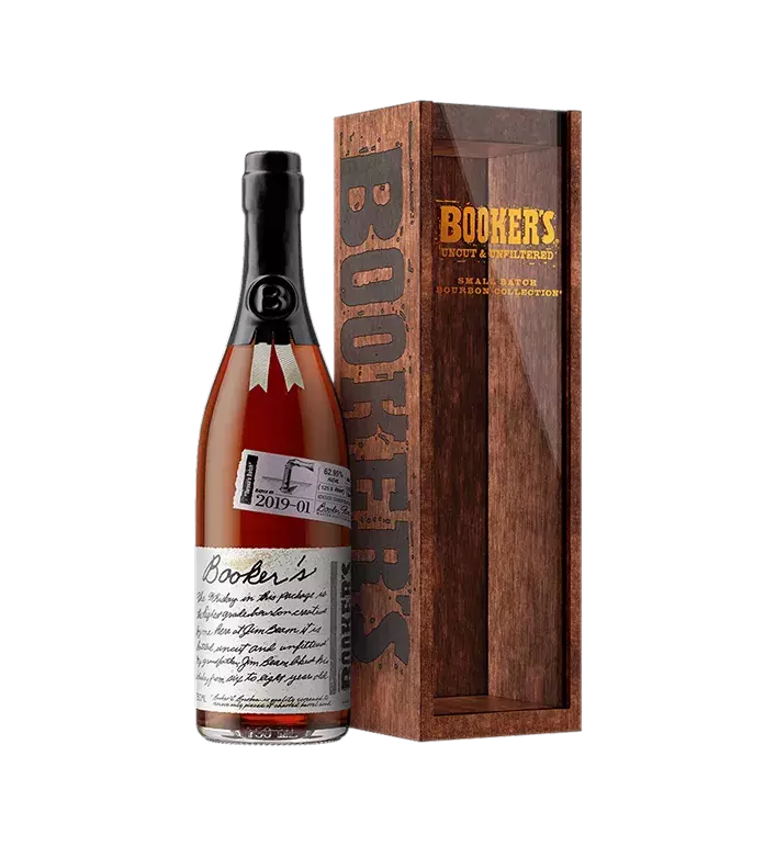 Booker’s bottle batch 2019-01 with box