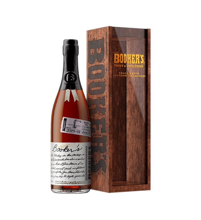 Booker’s bottle batch 2019-01 with box