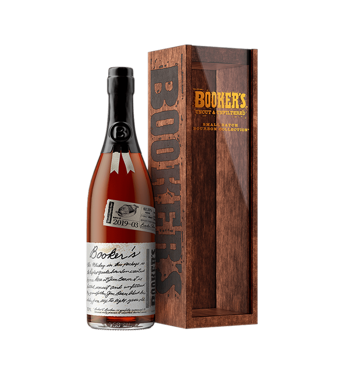Booker’s bottle batch 2019-03 with box