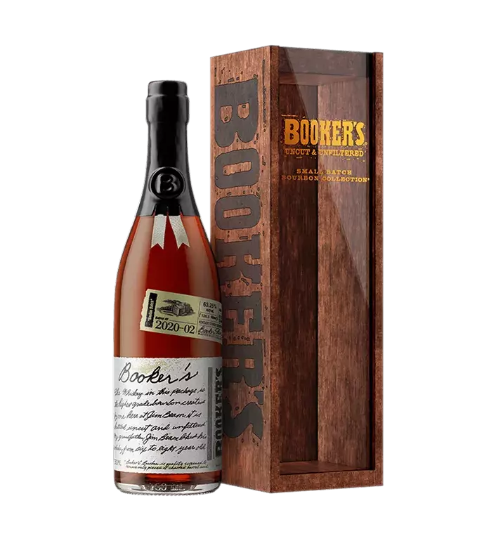 Booker’s bottle batch 2020-02 with box