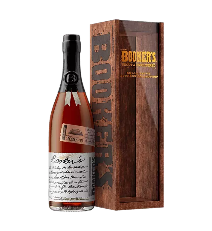Booker’s bottle batch 2020-03 with box