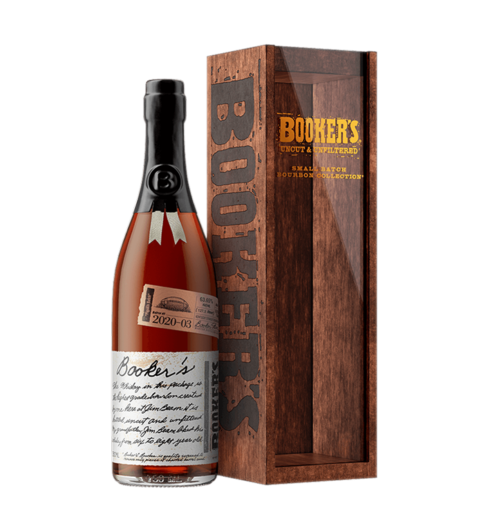 Booker’s bottle batch 2020-03 with box