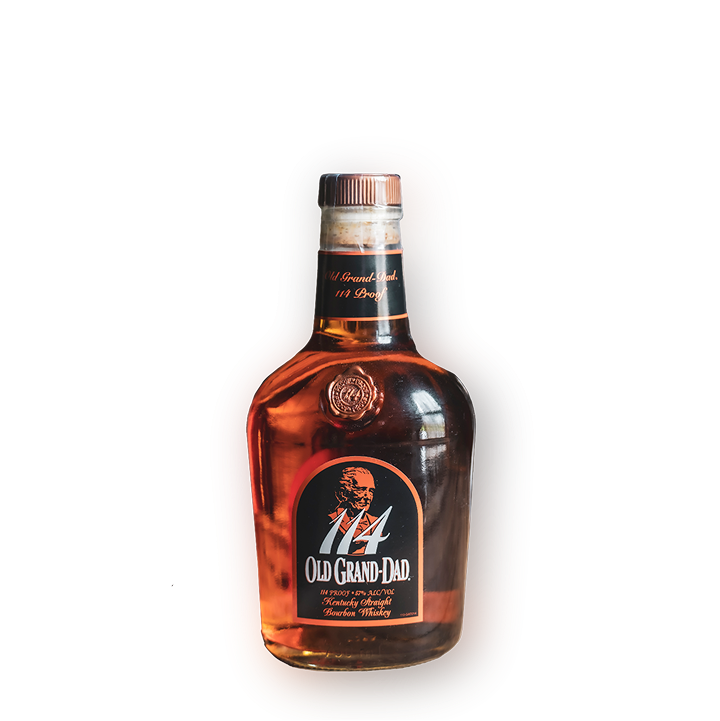 Old grand dad 114Proof bottle