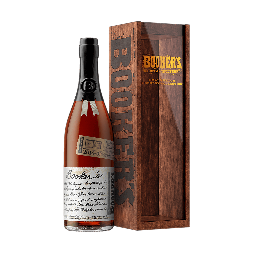 Booker’s bottle batch 2016 Le Limited Edition Booker’s® Rye with box
