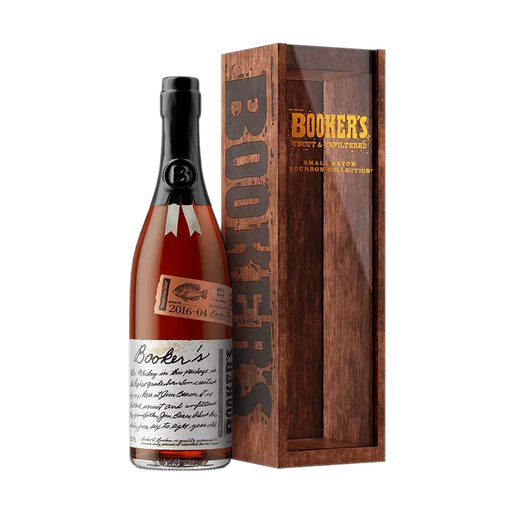 Booker’s bottle batch 2016-04 with box