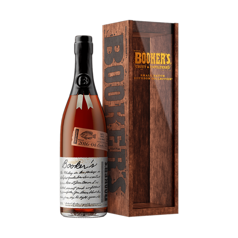 Booker’s bottle batch 2016-04 with box