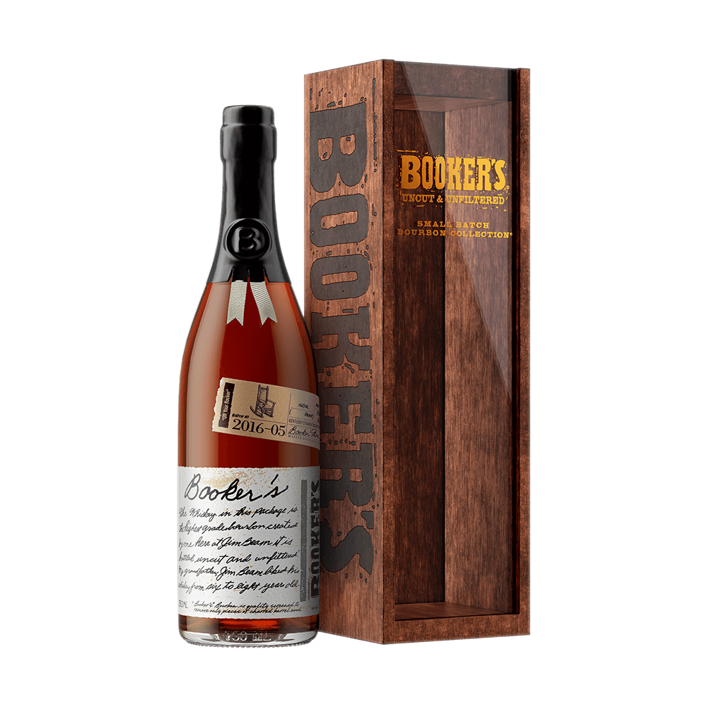 Booker’s bottle batch 2016-05 with box