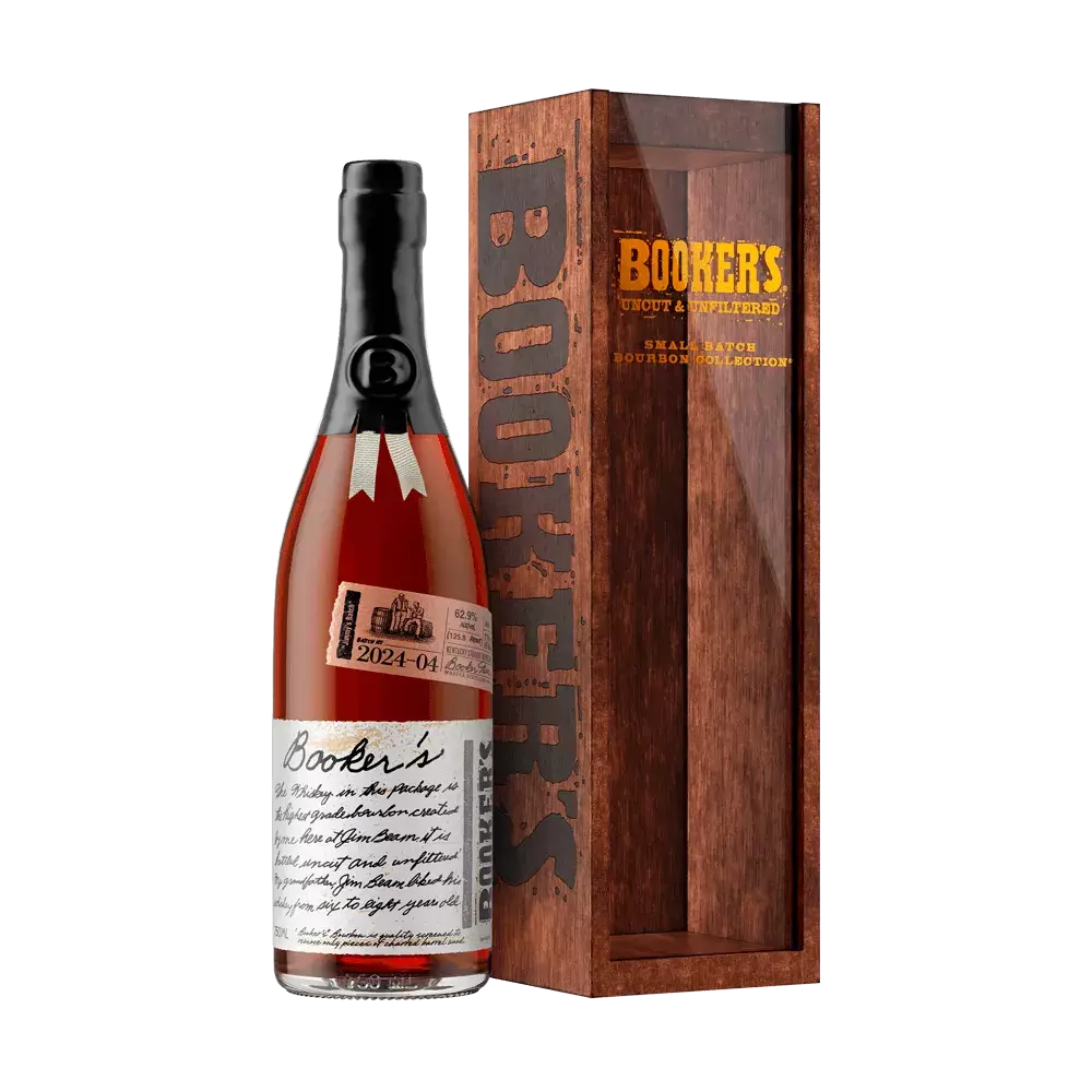 Booker’s bottle batch 2024-04 with box