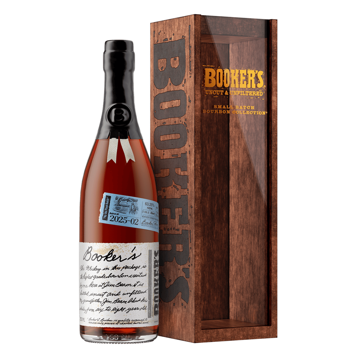 Booker’s bottle batch 2024-04 with box