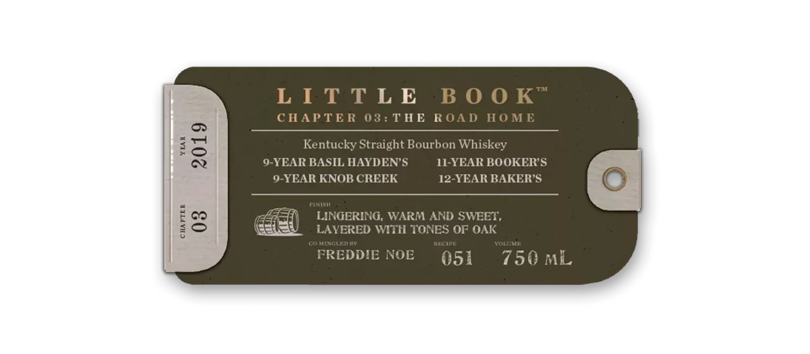 Chapter 3 The Road Home Handtag Bottle Whiskey LittleBook