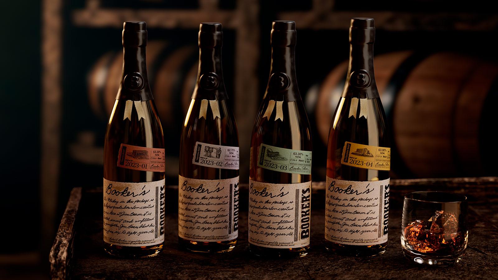 Relases 2023 Range Bottle Bourbon Whisky Bookers