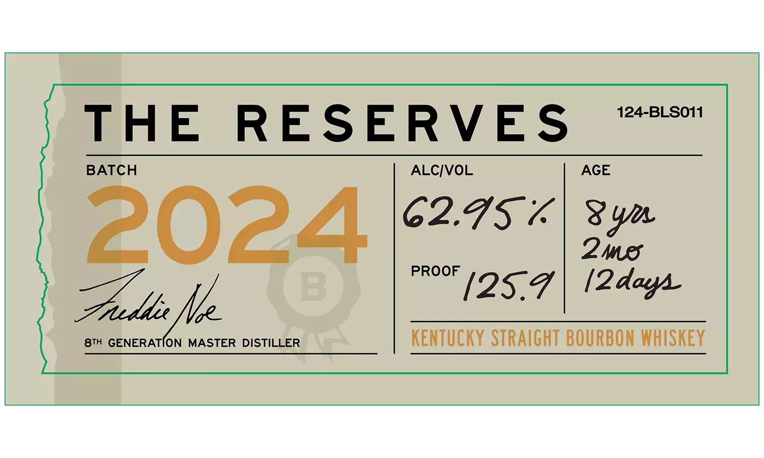 Booker’s bottle batch 2024-04